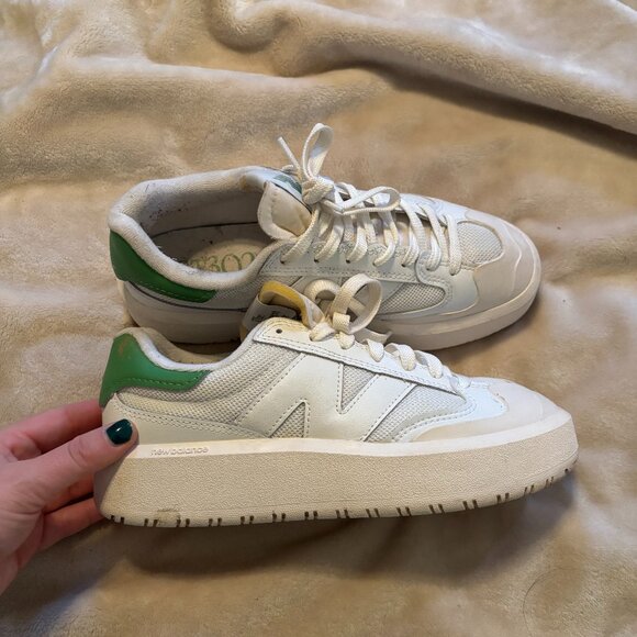 Men's White and Green New Balance CT 302 - Picture 1 of 3